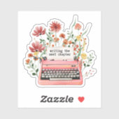 Sticker Écriture du chapitre suivant (Feuille)