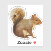 Sticker écureuil (Feuille)
