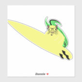 Sticker Écureuil coquin #129 (Feuille)