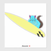 Sticker Écureuil coquin #150 (Feuille)