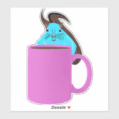 Sticker Écureuil coquin #248 (Feuille)