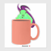 Sticker Écureuil coquin #272 (Feuille)