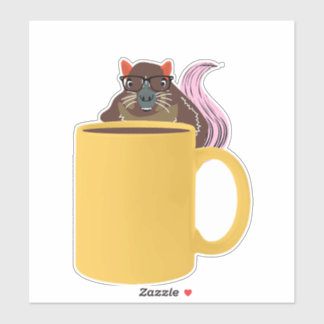 Sticker Écureuil coquin #286