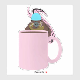 Sticker Écureuil coquin #342