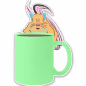 Sticker Écureuil coquin #346 (Devant)