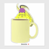 Sticker Écureuil coquin #413 (Feuille)