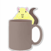 Sticker Écureuil coquin #432 (Devant)