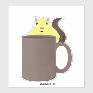 Sticker Écureuil coquin #432