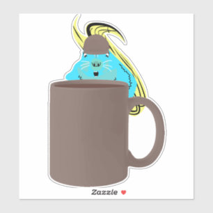 Sticker Écureuil coquin #467