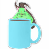 Sticker Écureuil coquin #522 (Devant)