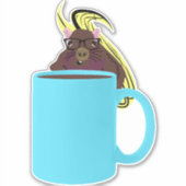 Sticker Écureuil coquin #524 (Devant)