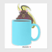 Sticker Écureuil coquin #524 (Feuille)