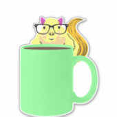 Sticker Écureuil coquin #542 (Devant)