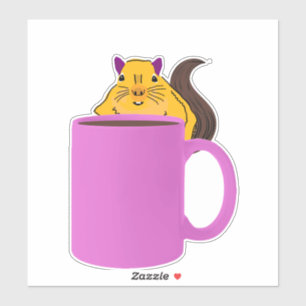 Sticker Écureuil coquin #590