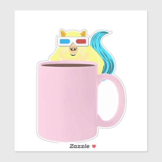 Sticker Écureuil coquin #690 (Feuille)