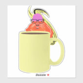 Sticker Écureuil coquin #723 (Feuille)