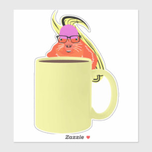 Sticker Écureuil coquin #723