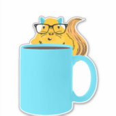 Sticker Écureuil coquin #759 (Devant)