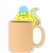 Sticker Écureuil coquin #764 (Devant)