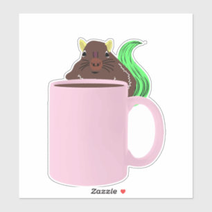 Sticker Écureuil coquin #777