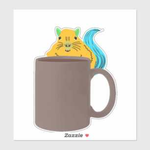 Sticker Écureuil coquin #812