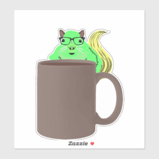 Sticker Écureuil coquin #887