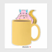 Sticker Écureuil coquin #891 (Feuille)