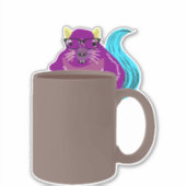 Sticker Écureuil coquin #894 (Devant)