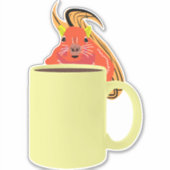 Sticker Écureuil coquin #897 (Devant)