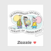 Sticker Ed, Edd, n Eddy - Jawbreakers (Feuille)