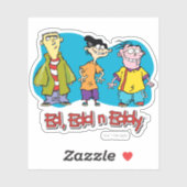 Sticker Ed, Edd, n Eddy Smiling (Feuille)