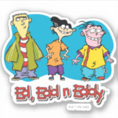 Sticker Ed, Edd, n Eddy Smiling (Devant)