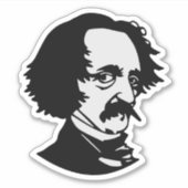 Sticker Edgar Allan Poe (Devant)