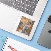 Sticker Edgar Degas - Après le bain (Femme's essuyant) (Ordinateur portable avec iPhone)