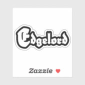 Sticker Edgelord (Feuille)