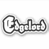 Sticker Edgelord (Devant)