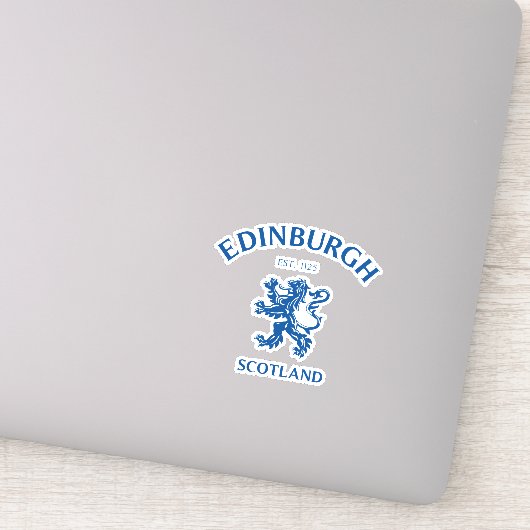 Sticker EDIMBOURG Écosse (Détail)