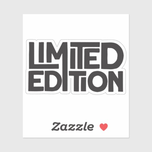 Sticker Edition limitée (Feuille)