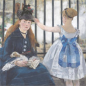 Sticker Edouard Manet - Le Chemin De Fer (Devant)