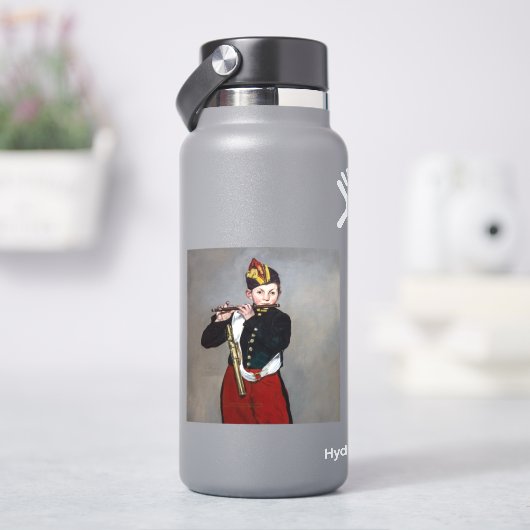 Sticker Edouard Manet - Le Fifer / Jeune Flutiste (HydroFlask)