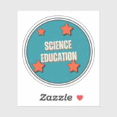 Sticker Éducation scientifique (Feuille)