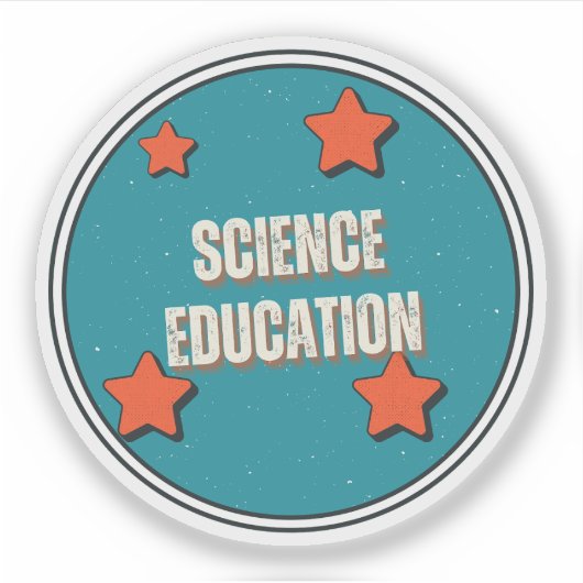 Sticker Éducation scientifique (Devant)