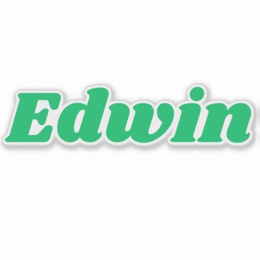 Sticker Edwin (Devant)