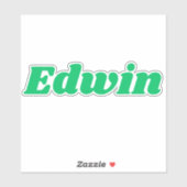 Sticker Edwin (Feuille)