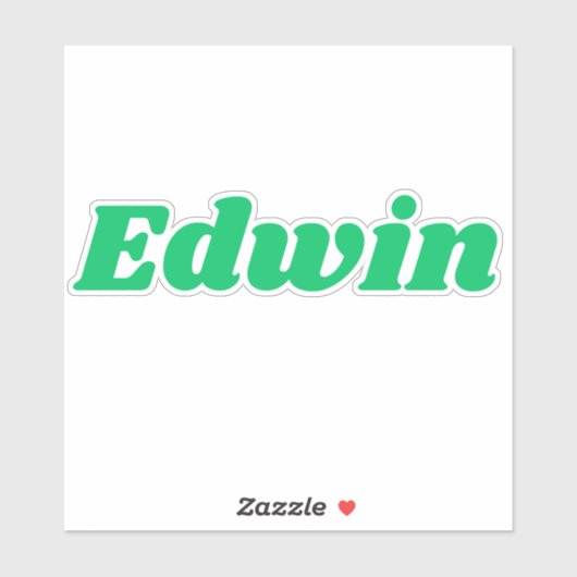 Sticker Edwin (Feuille)