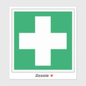 Sticker eerste steunsymbool (Vel)