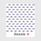 Sticker Effacer les décalques de vinyle | Conception perso (Feuille)