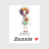 Sticker Éffrayant, Mais Cute Zombie Kid - Adorable Macabre (Feuille)