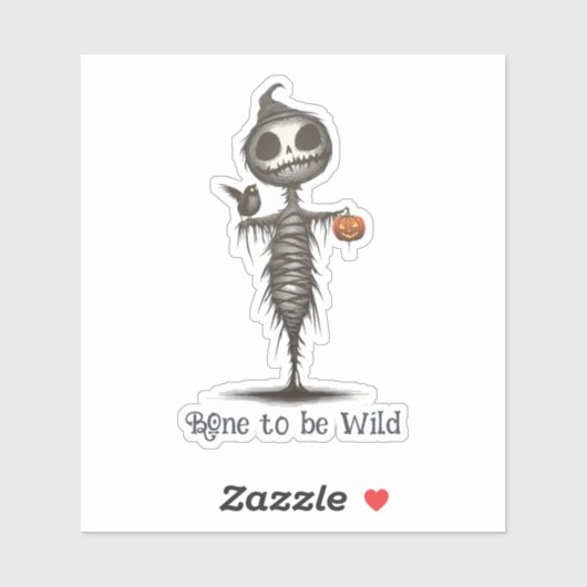 Sticker Éffrayante maman Écarce (Feuille)