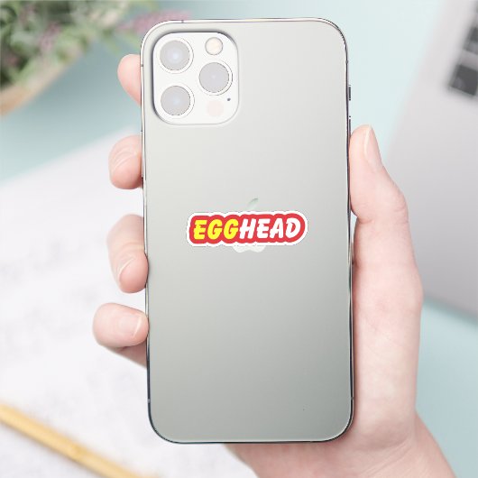 STICKER EGGHEAD (Téléphone)